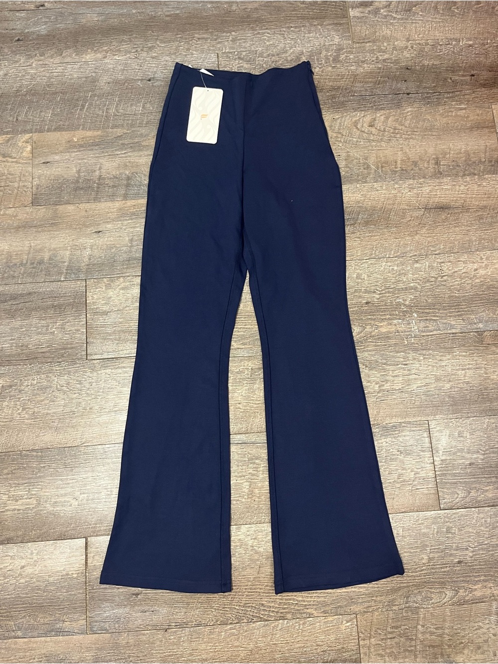Fabletics Navy Blue Flare Pants